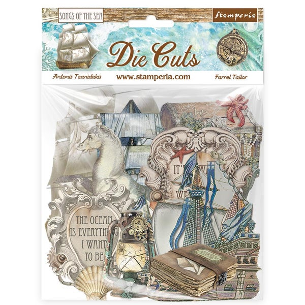 Stamperia | Die-Cuts - Songs of The Sea