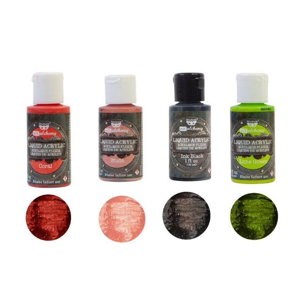 Finnabair x Prima | Art Alchemy: Nestem&auml;inen Akryylimaali