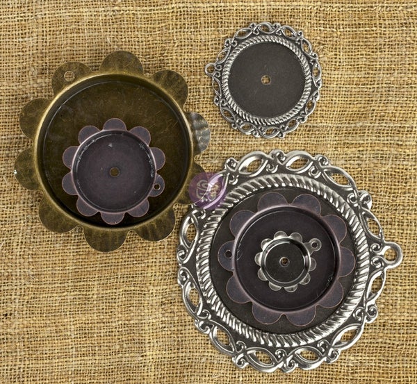 Finnabair x Prima | Mechanicals: Metallikoristeet - Pendants