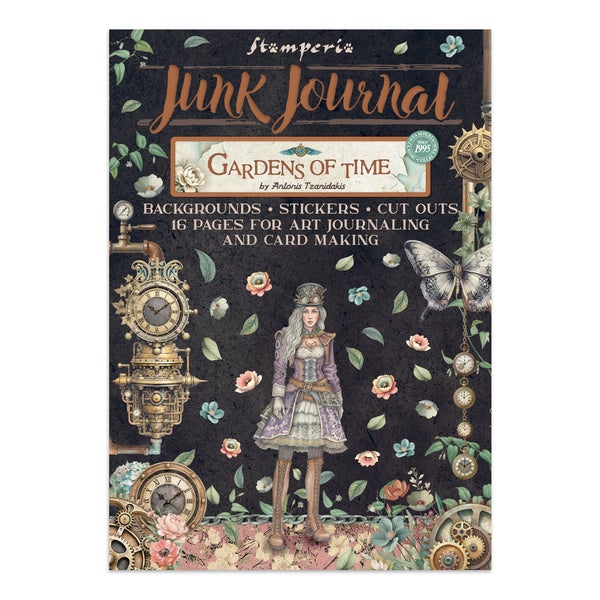 Stamperia | Junk Journal: Gardens of Time - Printed Art