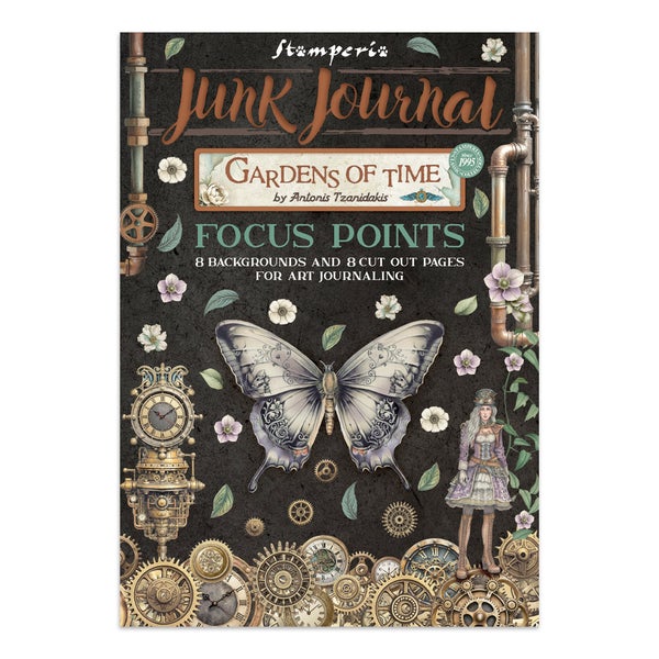 Stamperia | Junk Journal: Gardens of Time - Focus Points