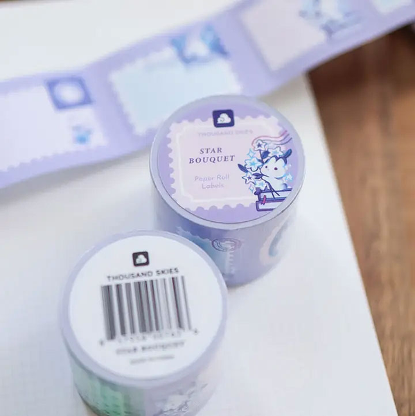 Thousand Skies | Muistilappu-tarrarulla - Star Bouquet