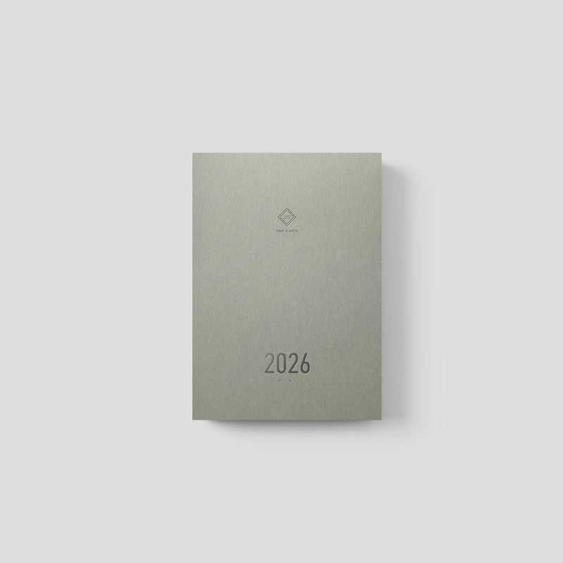 Take A Note | 2026 Mini Planner - A6 [Eng.]