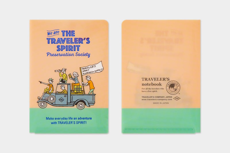 TRAVELER's Notebook | TRC 2026 Clear Folder Passport Size