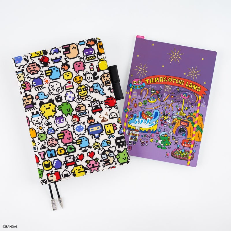 Hobonichi | Kirjoitusalusta A5: Tamagotchi - Tamagotchi Land