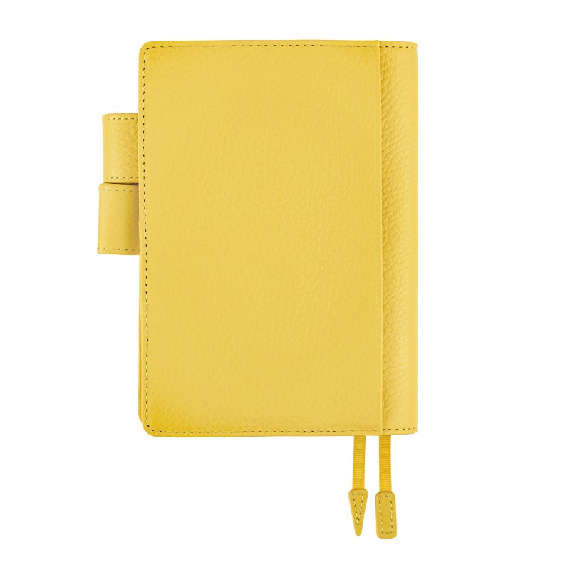 Hobonichi | Original A6 Kansi: Leather - Brilliant Yellow