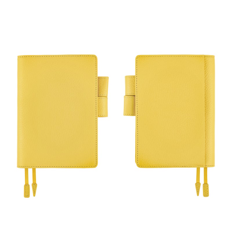 Hobonichi | Original A6 Kansi: Leather - Brilliant Yellow