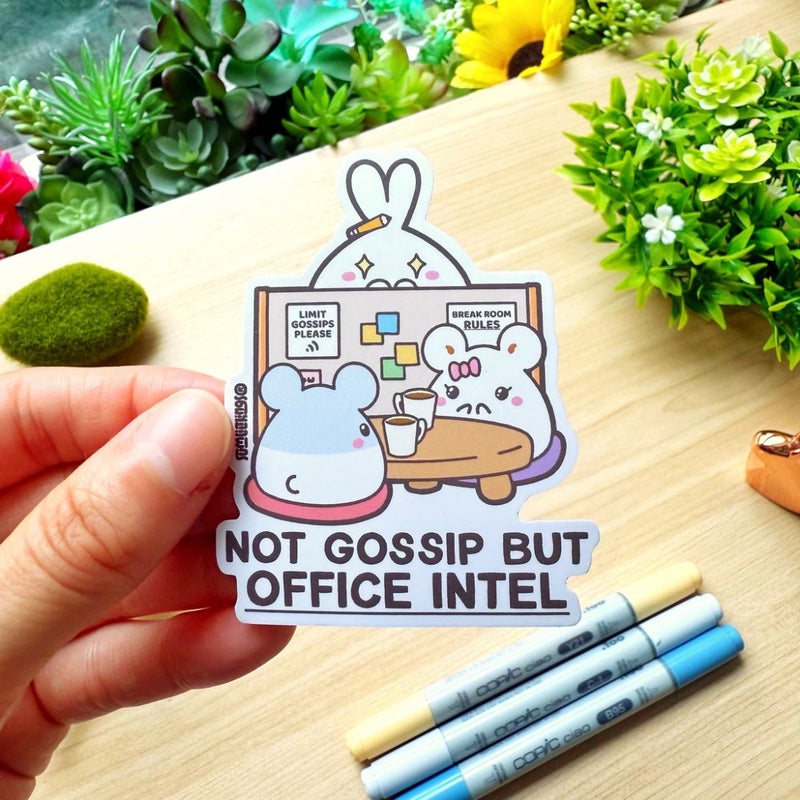 SumLilThings | Vinyylitarra - Not Gossip but Office Intel