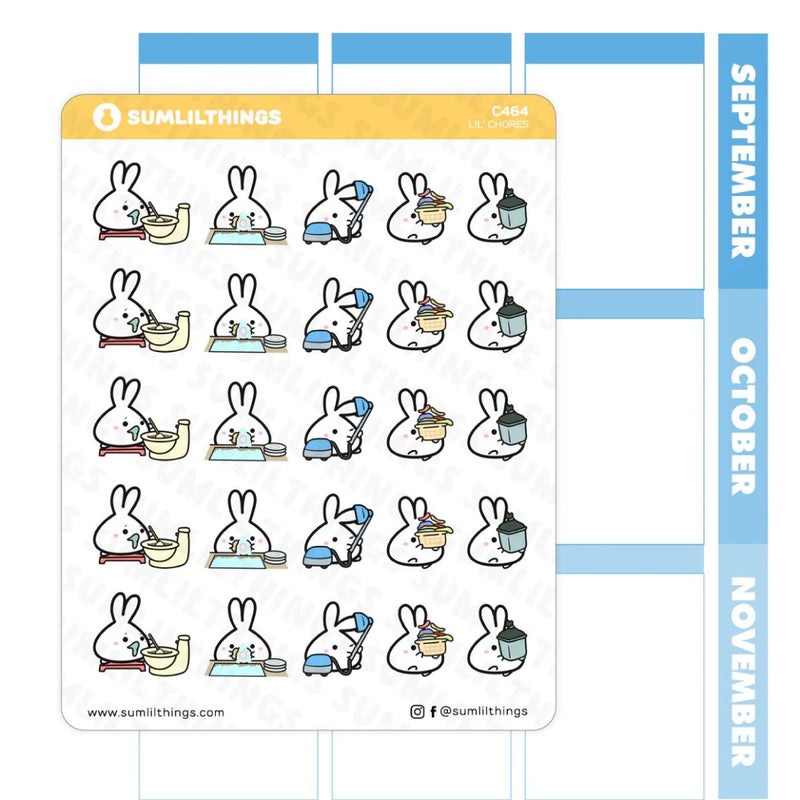 SumLilThings | Tarra-arkki: Lil' Chores