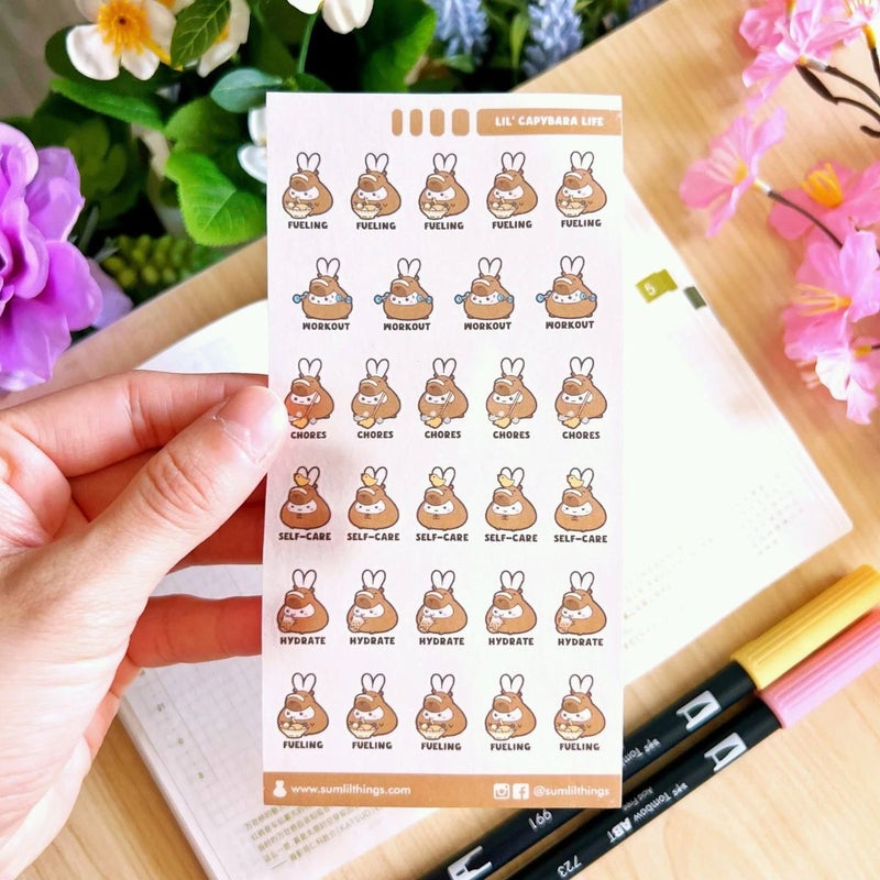 SumLilThings | Washitarra-arkki: Lil' Capybara Life
