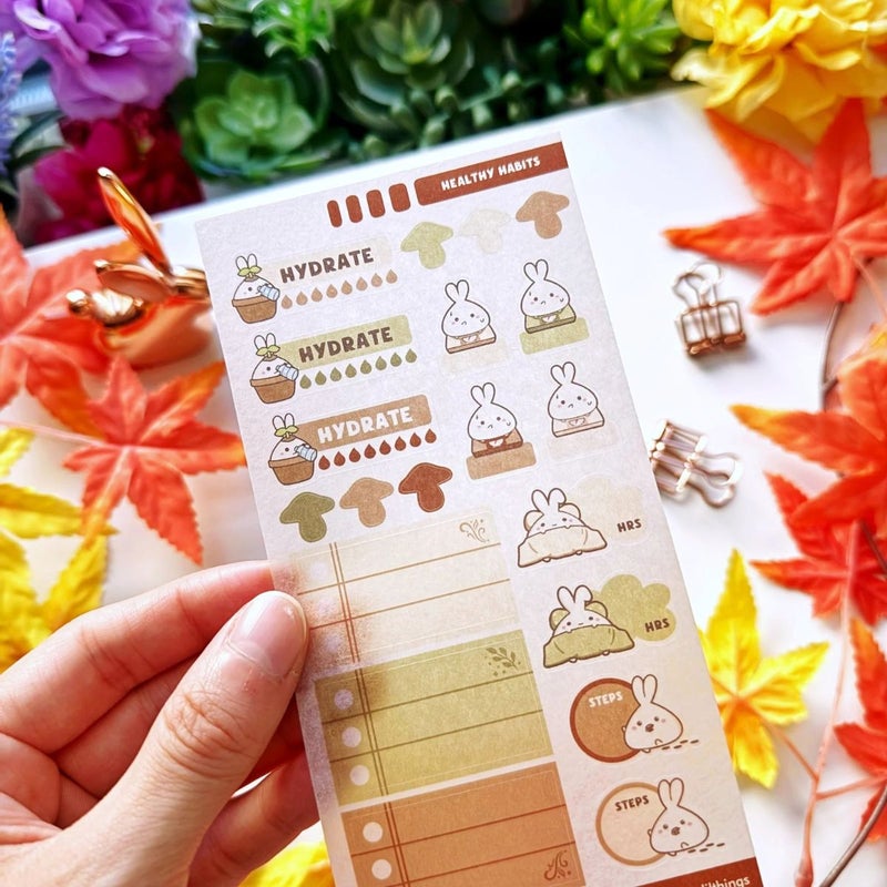 SumLilThings | Washitarra-arkki: Lil' Healthy Habits (Forest Color)