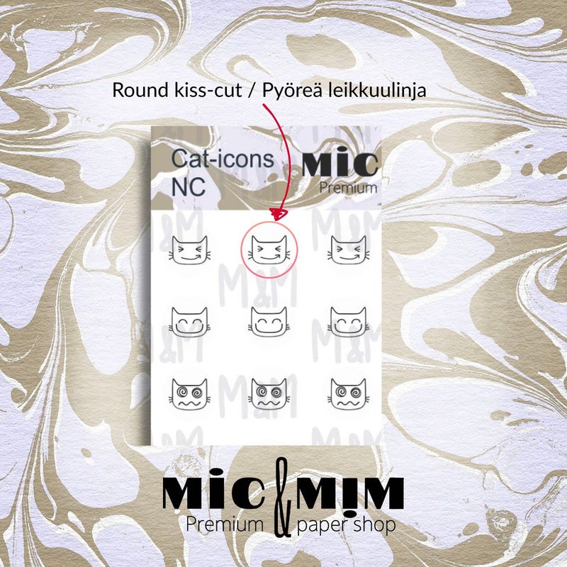 MIC&MIM | Tarra-arkki: Cat-icons