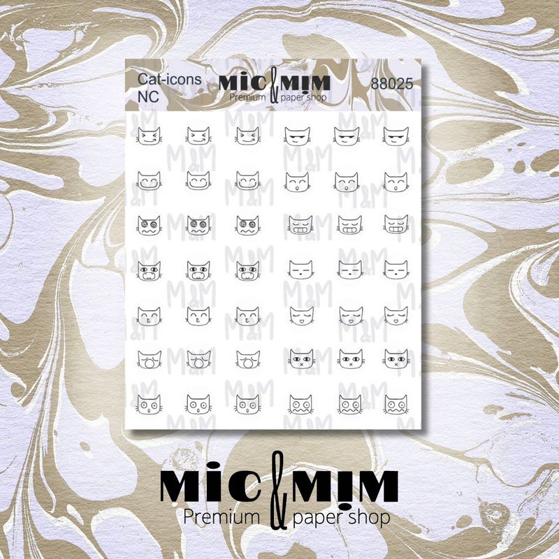 MIC&MIM | Tarra-arkki: Cat-icons