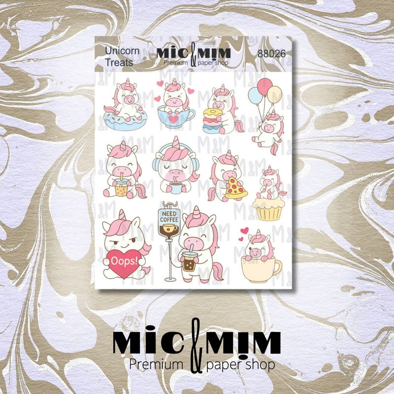 MIC&MIM | Tarra-arkki: Unicorn Treats