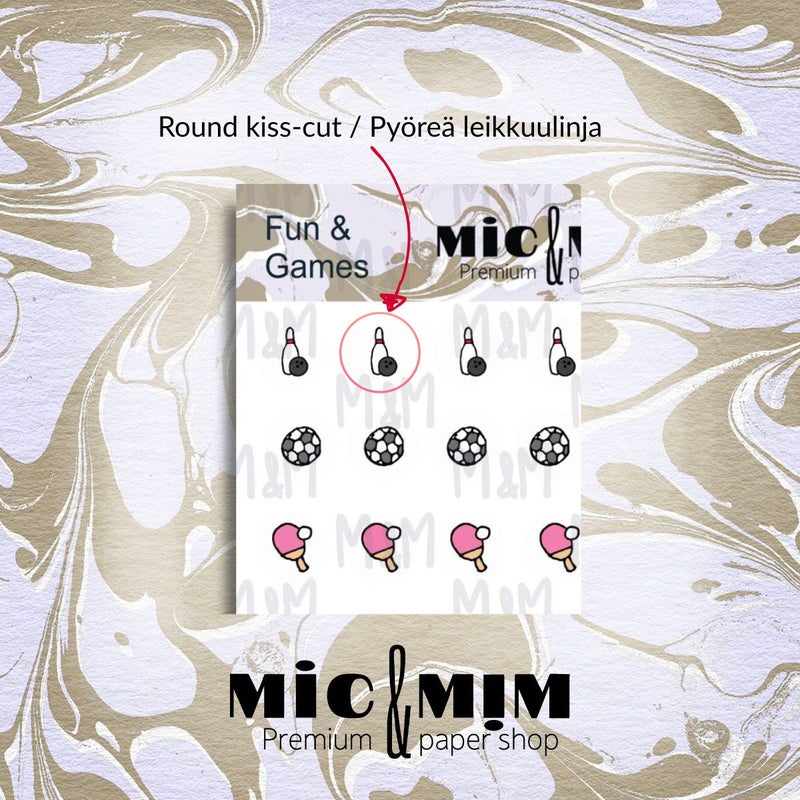 MIC&MIM | Tarra-arkki: Fun & Games