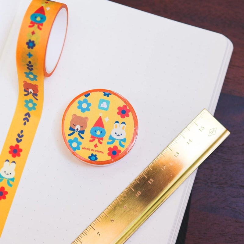 Thousand Skies | Washiteippi - Bear, Rabbit, and Blue Bird