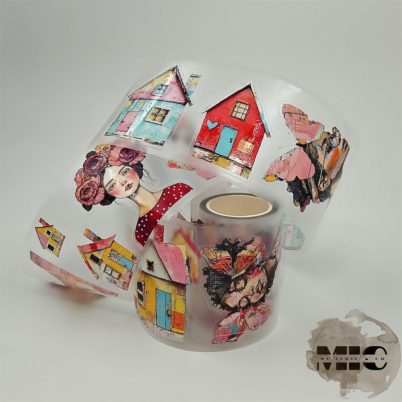MIC | PET Tape (3D Glossy & Kiss-cut): Blooming Street