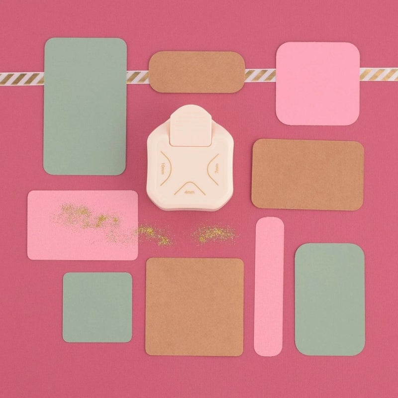 Vaessen Creative | Kulmaleikkuri 4-7-10mm: Norsunluu