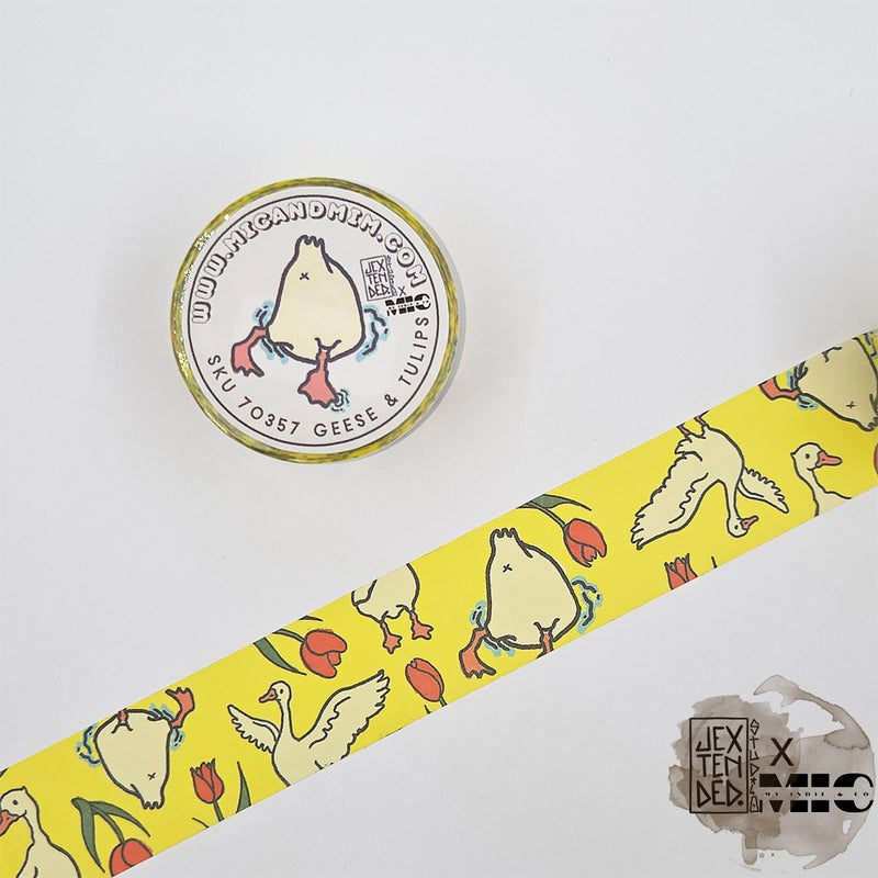 JEXTENDED STUDIO | Geese & Tulips - Washiteippi