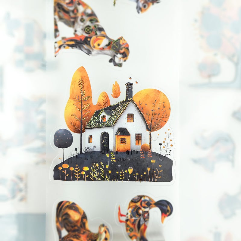 MIC | PET Tape (3D Gold Foiled & Kiss-cut): Golden Grove