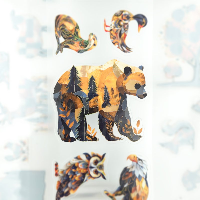 MIC | PET Tape (3D Gold Foiled & Kiss-cut): Golden Grove