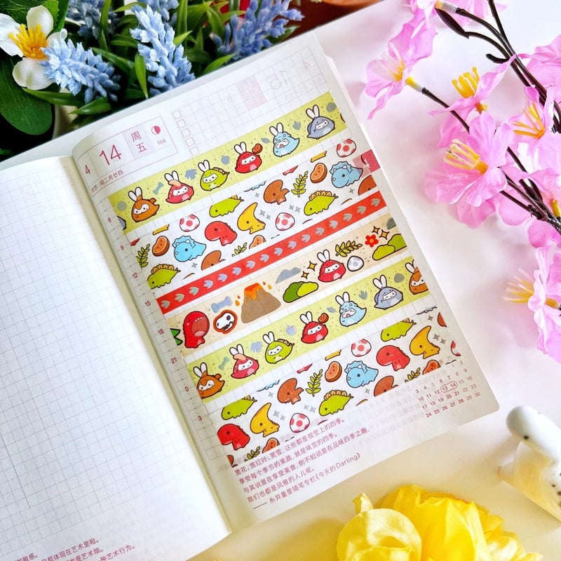 SumLilThings | Washiteippi - Lil' Dino Picnic Collection