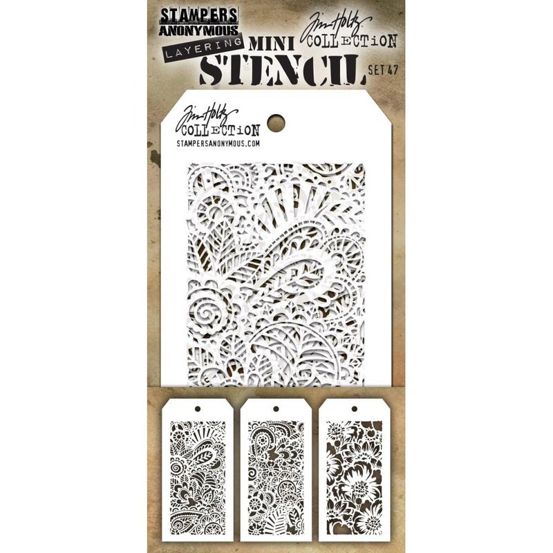 Stampers Anonymous & Tim Holtz | Mini Sapluunasetti: #47