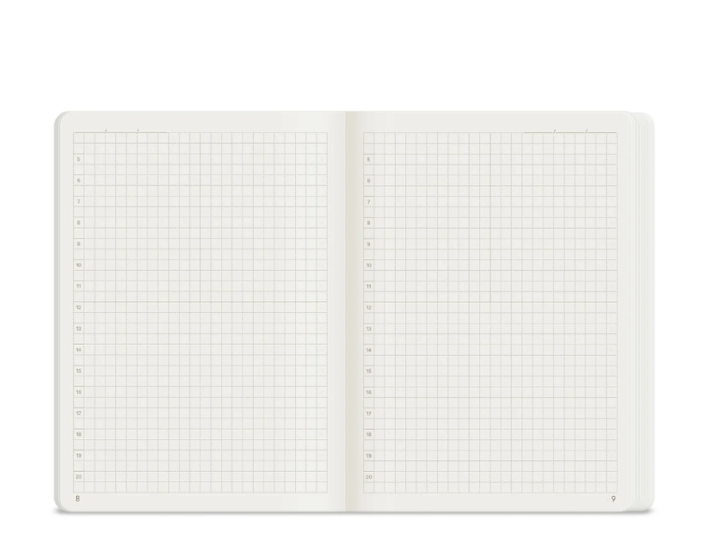 W222 | A6 Notebook - 2026 Edition Grid 368 pages