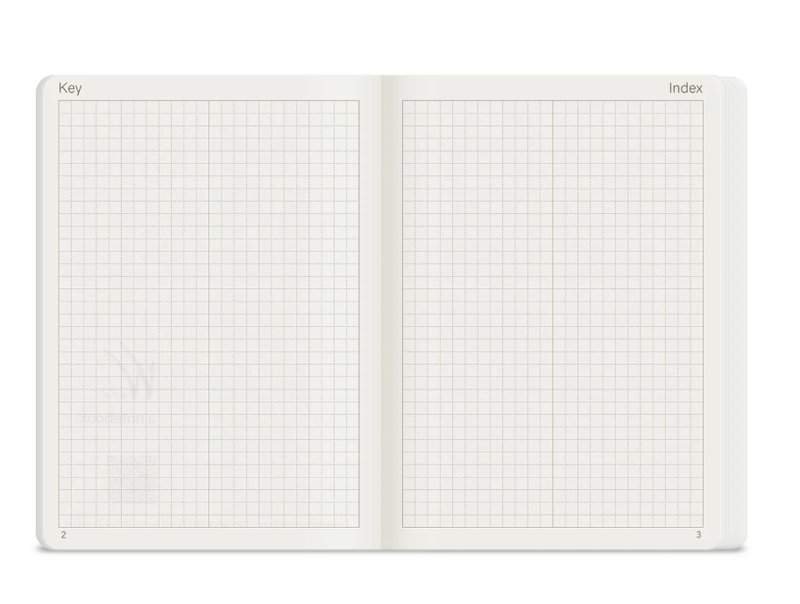 W222 | A6 Notebook - 2026 Edition Grid 368 pages