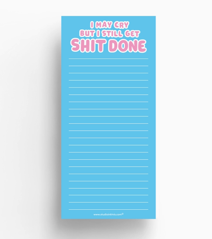 Studio Inktvis |  Notepad I May Cry