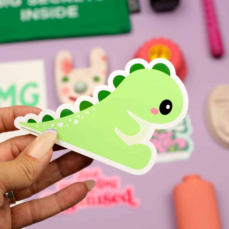 Studio Inktvis | Vinyl Sticker: Dinosaur