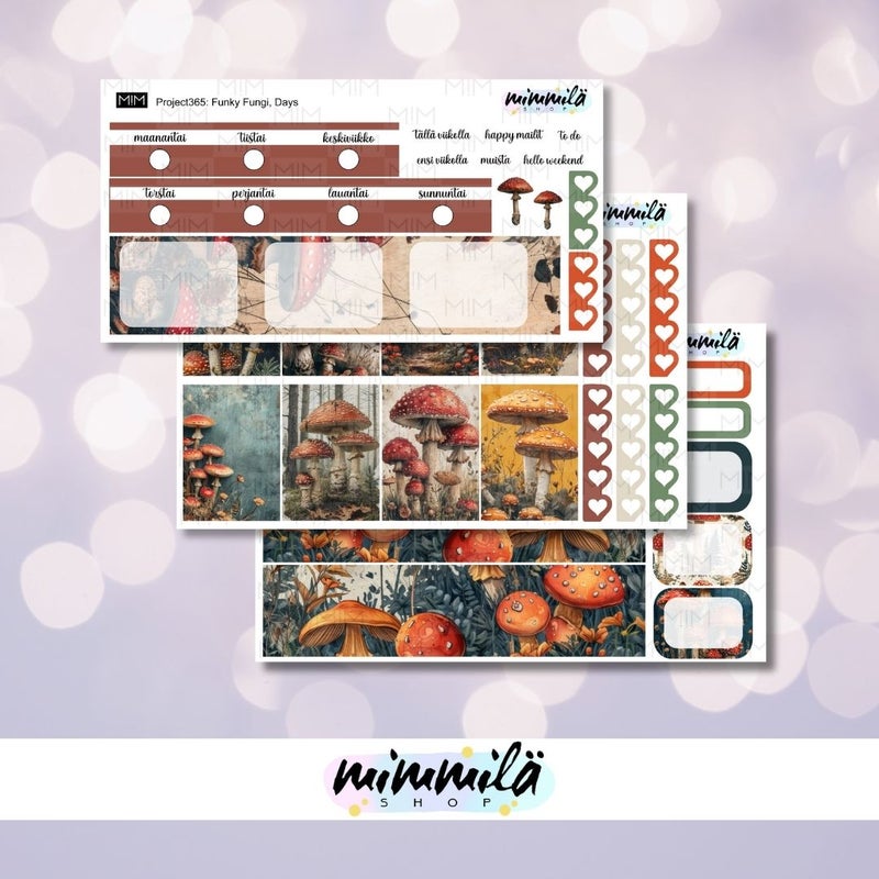 Mimmil&auml; Shop | Project365 Viikkokitti:  Funky Fungi