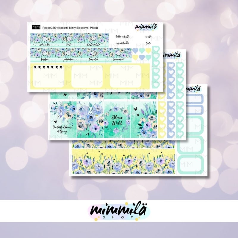 Mimmil&auml; Shop | Project365 Viikkokitti: Minty Blossoms