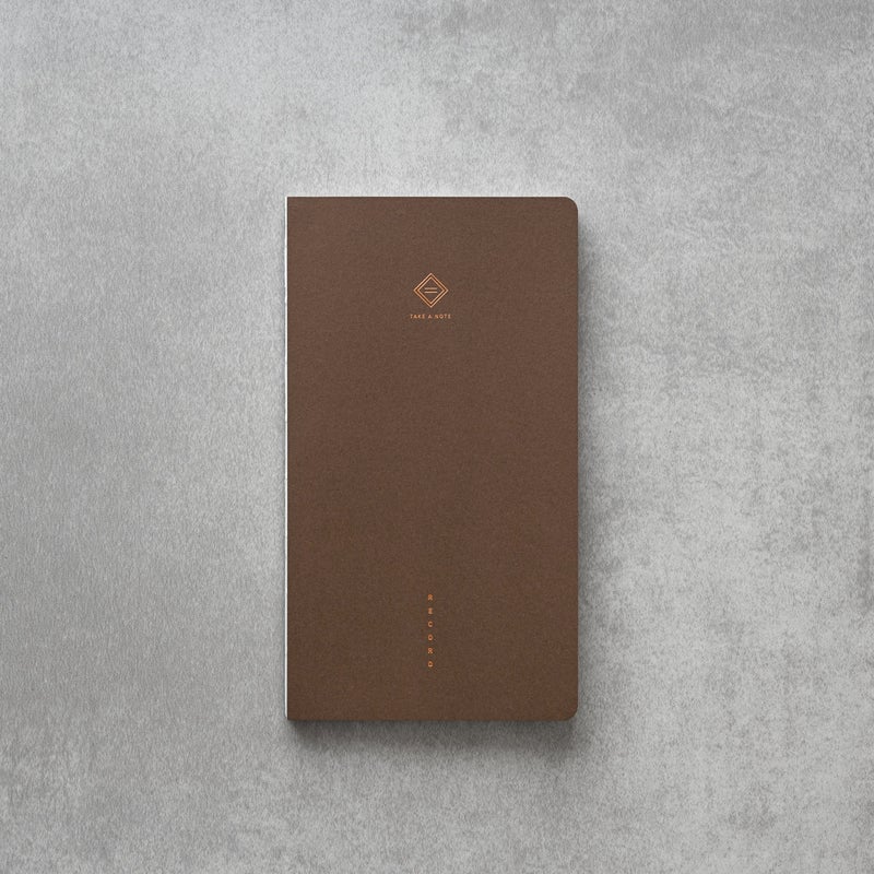 TAKE A NOTE | RECORD: Master Bullet Journal - Ruskea