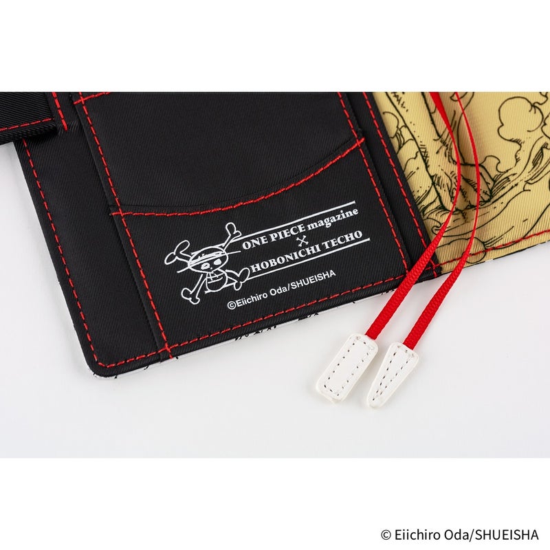 Hobonichi | Original A6 Kansi: ONE PIECE magazine - Straw Hat Luffy (Musta)