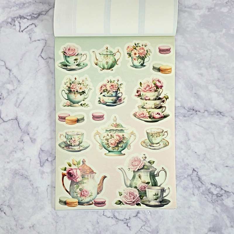 Mimmil&auml; Shop | Floral Desk tarrakirja
