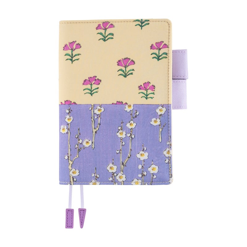 Hobonichi | Original A6 Kansi: Unsodo - Bijutsukai (Plum and Dianthus)