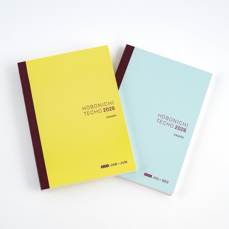 Hobonichi | Techo Cousin Avec A5 - Japanese 2026 [JAN / MON]