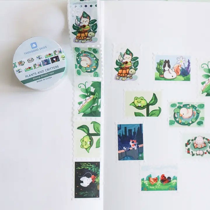 Thousand Skies | Washiteippi: Postimerkit - Plants and Critters