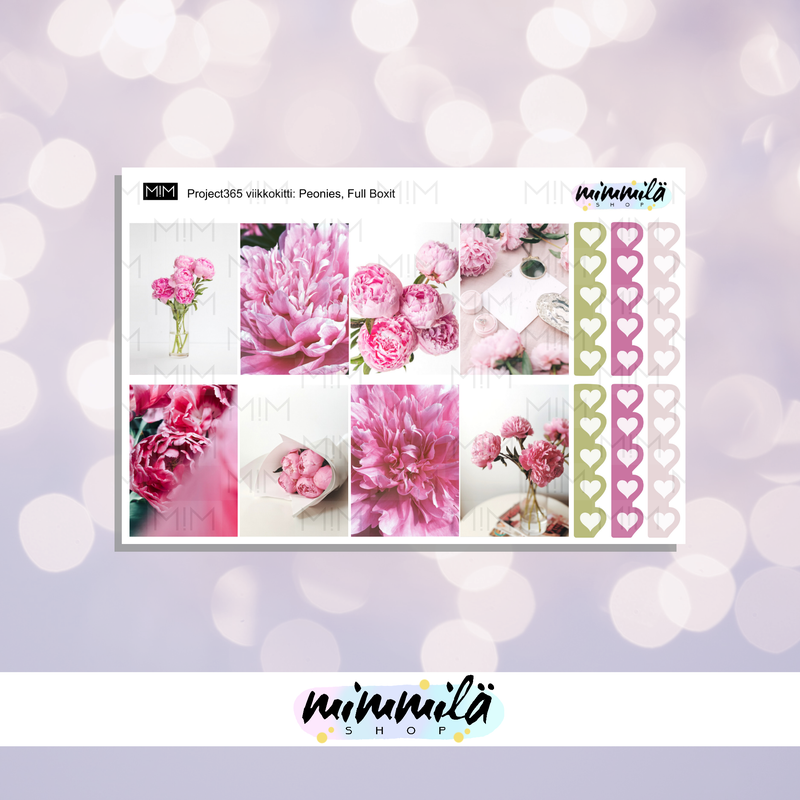Mimmil&auml; Shop | Project365 Viikkokitti: Peonies