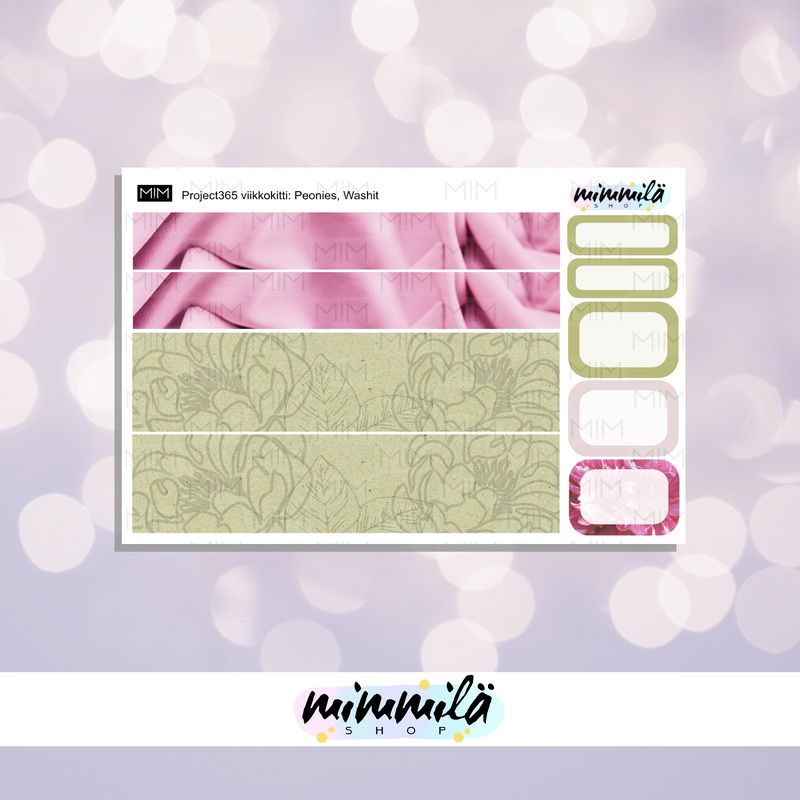 Mimmil&auml; Shop | Project365 Viikkokitti: Peonies