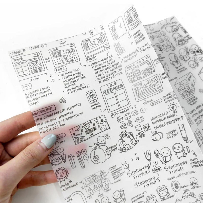 TCMC | Vellum Paperi - Helen's Sketchbook